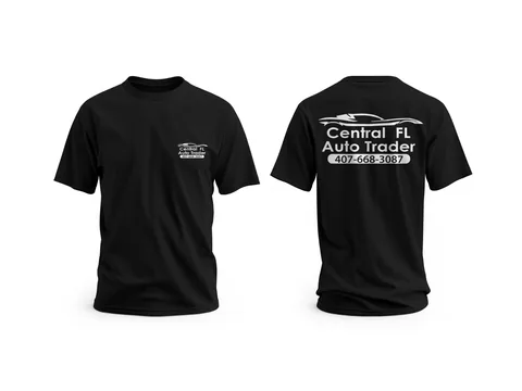 Central FL Auto Trader: dealer tees — custom printed by Press My Crew